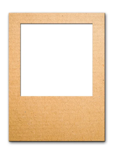 Бумажная рамка для веб-фона — стоковое фото
