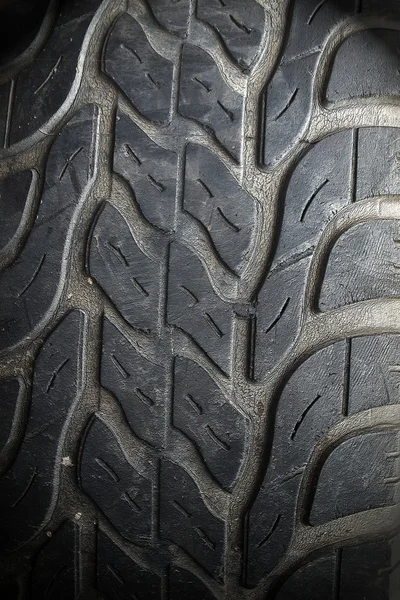 Textura de pneu velho — Fotografia de Stock