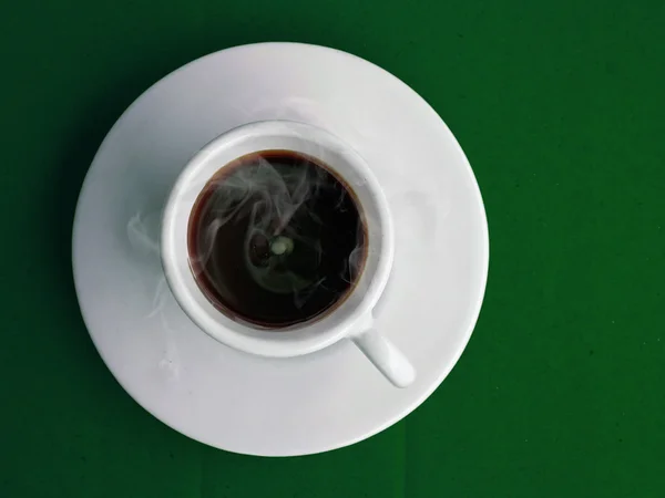Šálek horké kafe — Stock fotografie