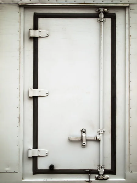 Caminhão porta de aço — Fotografia de Stock