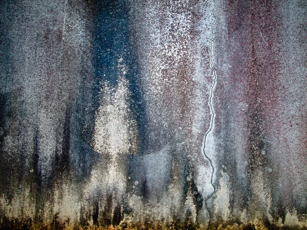 Fissures du vieux mur de plâtre de ciment — Photo