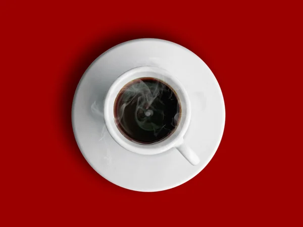 Kopp hett kaffe — Stockfoto