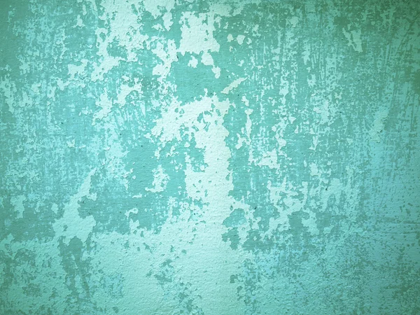 Зеленая грубая старая стена — стоковое фото