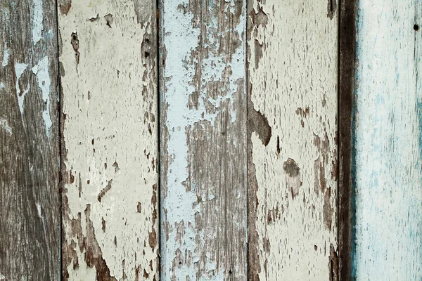 Gamla trä vägg och flisning färg — Stockfoto