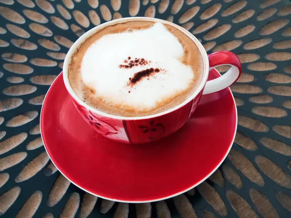 红色杯咖啡 — 图库照片