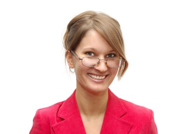 Young successfull woman clipart