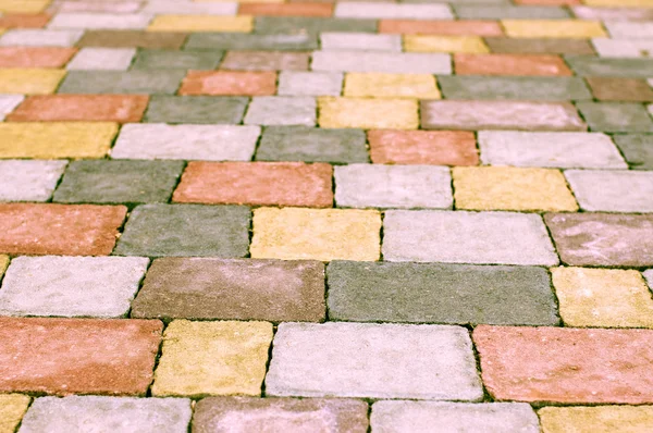 stock image Colorful paving tile