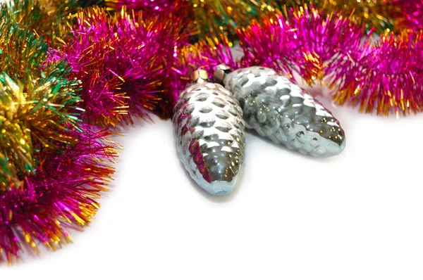 Decorações Árvore Natal — Fotografia de Stock