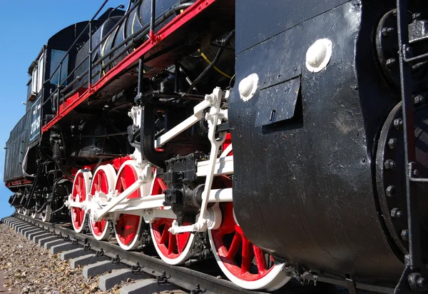 Oldtimer Dampflokomotive — Stockfoto