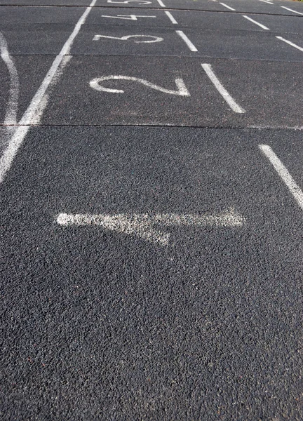 stock image Old running track