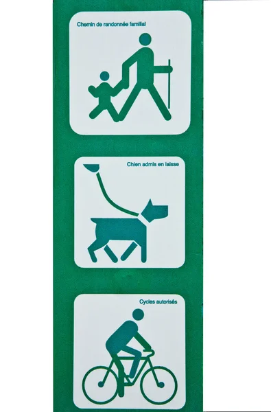 Green Signs — Stock Photo, Image