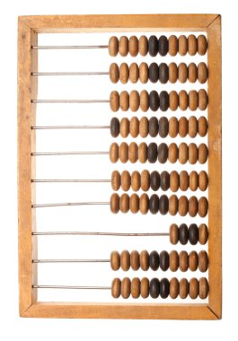 eski ahşap abacus