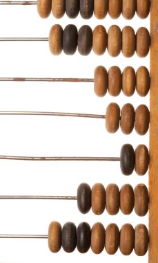 Old wooden abacus clipart