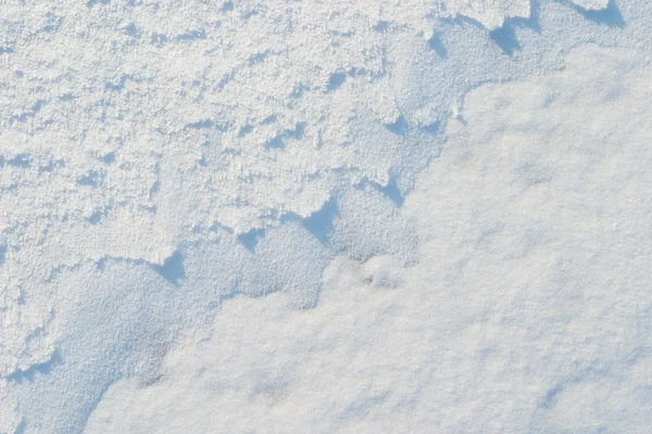 Textura Neve Branca Gelada Fresca — Fotografia de Stock