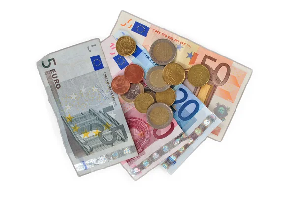 货币欧元 — 图库照片