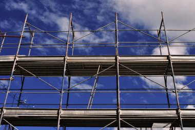 Metal scaffolding clipart