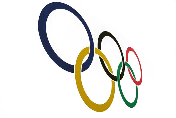 Olympisches Symbol — Stockfoto