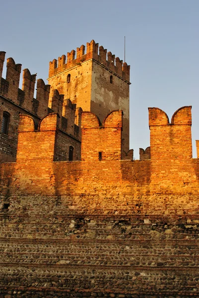 Středověký hrad — Stock fotografie