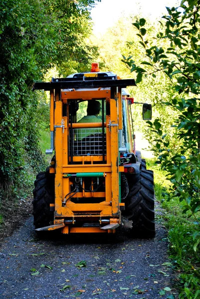 Liten traktor — Stockfoto
