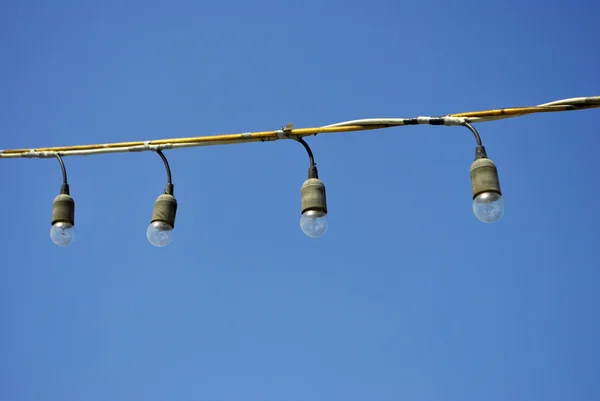 stock image Lamps sky