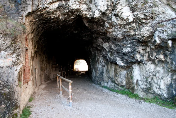 Túnel excavado — Stockfoto
