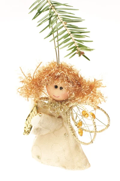 Ángel, decoración del árbol de Navidad — Foto de Stock
