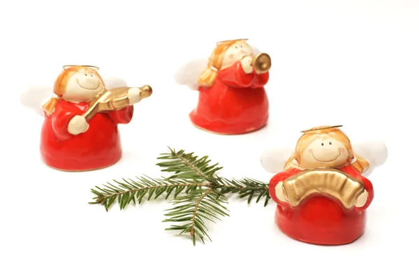 Ornamenti natalizi, Angeli — Foto Stock