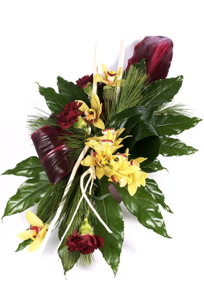 Florale Komposition, Floristik — Stockfoto