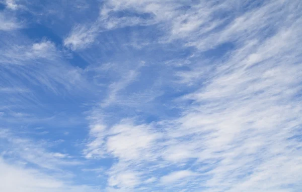 stock image White clouds in a blue sky