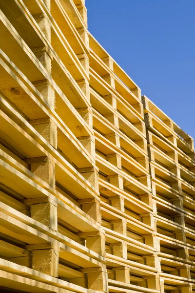 Wooden Shipping Pallets — Stock Photo, Image