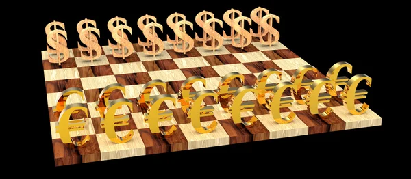 3D chess — Stock Photo, Image