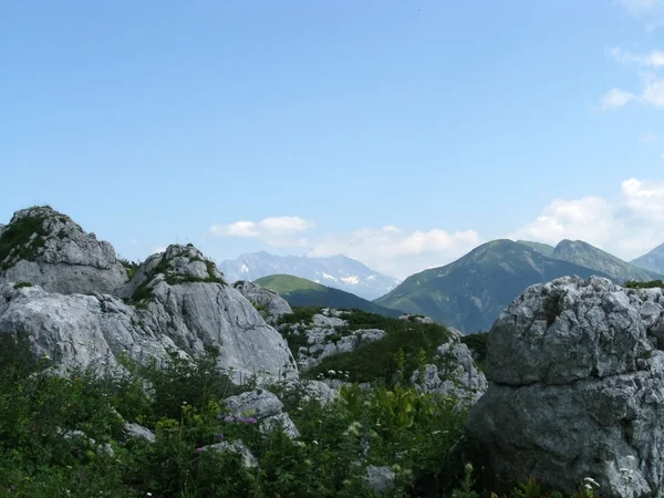 La cresta caucasica principale — Foto Stock