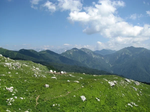 De belangrijkste Kaukasische ridge — Stockfoto