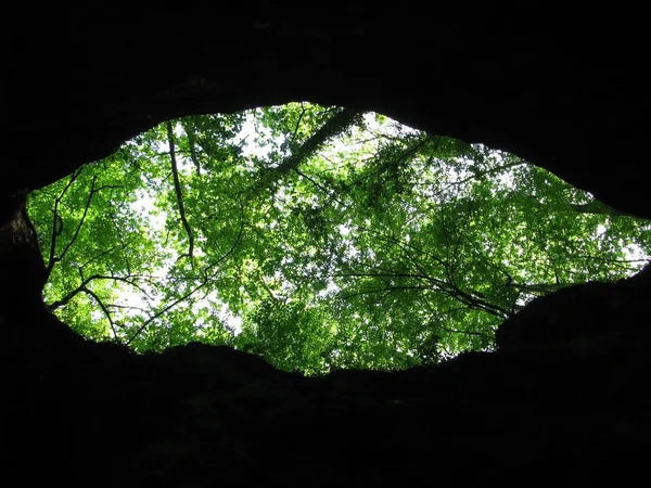 Bir mağara — Stok fotoğraf