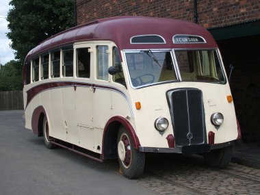 Vintage otobüs