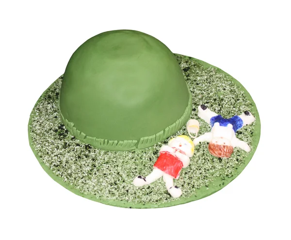 Green Cake — Stock Photo, Image