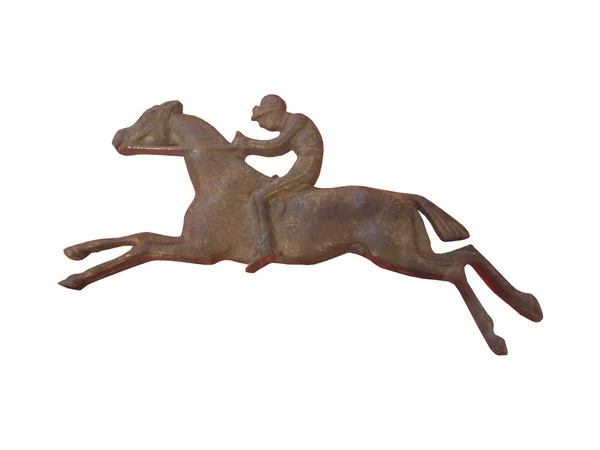 Horse and Jockey — Stock Photo, Image