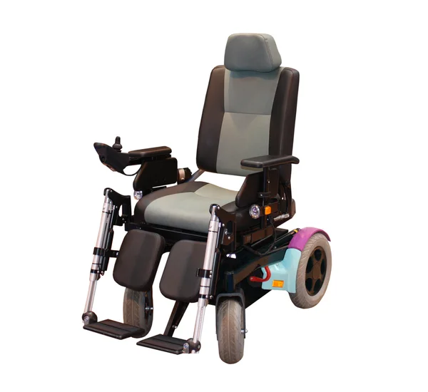 Электрическая инвалидная коляска — стоковое фото