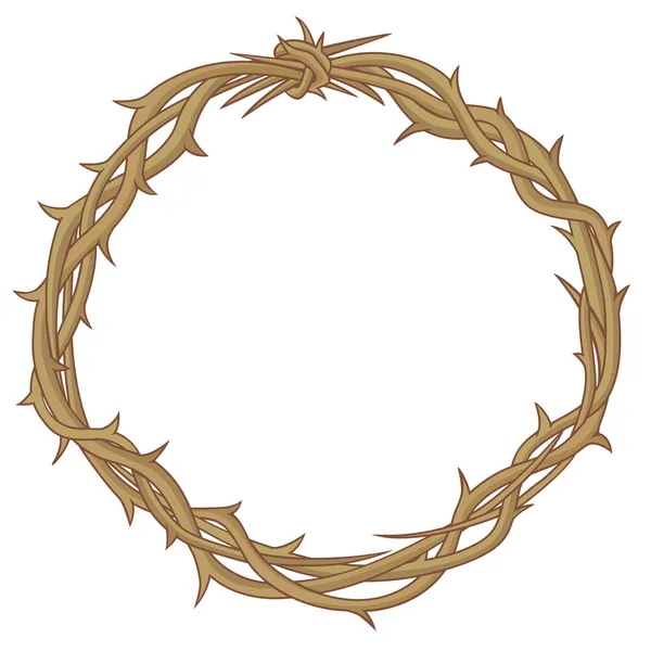stock vector Crown of thorns
