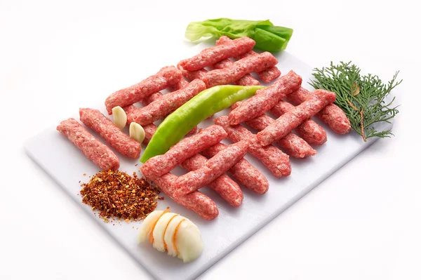 Carne fresca picada — Fotografia de Stock
