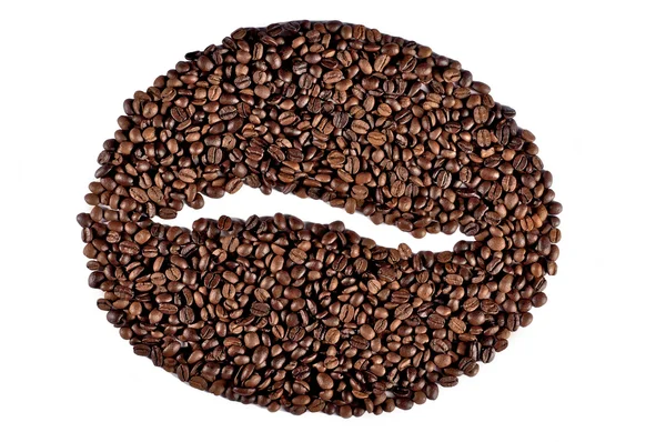 Duże ziarna kawy — Zdjęcie stockowe