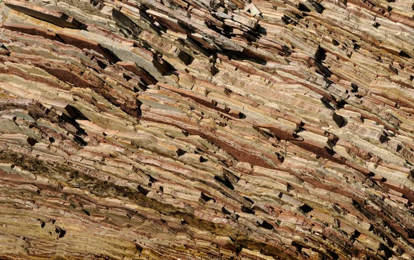 Rétegek geológiai rock — Stock Fotó