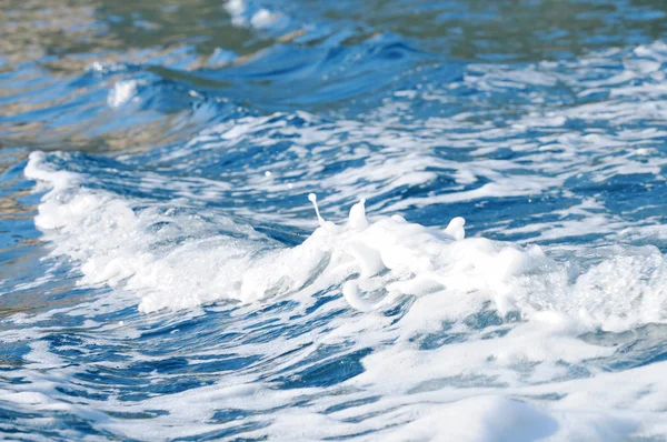 Wellen Wasser Mit Schaum — Stockfoto