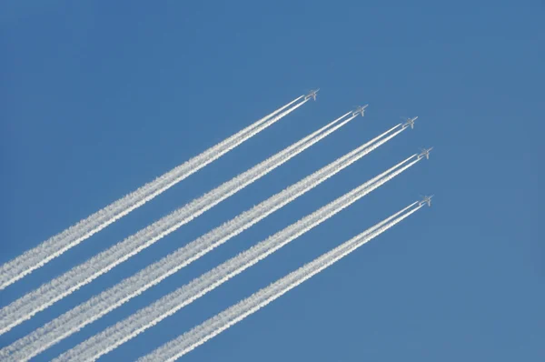 stock image Airplanes in the sky