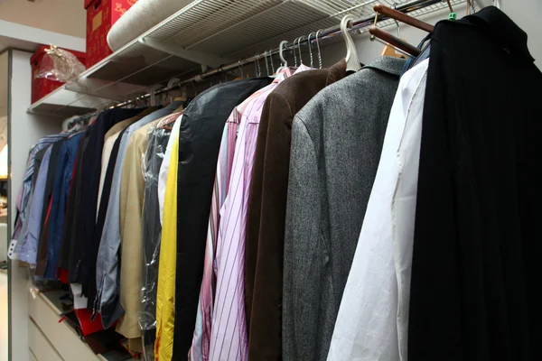 Male wardrobe — Stock Photo, Image