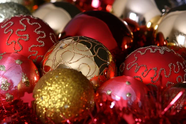 Christmas tree balls Royalty Free Stock Images