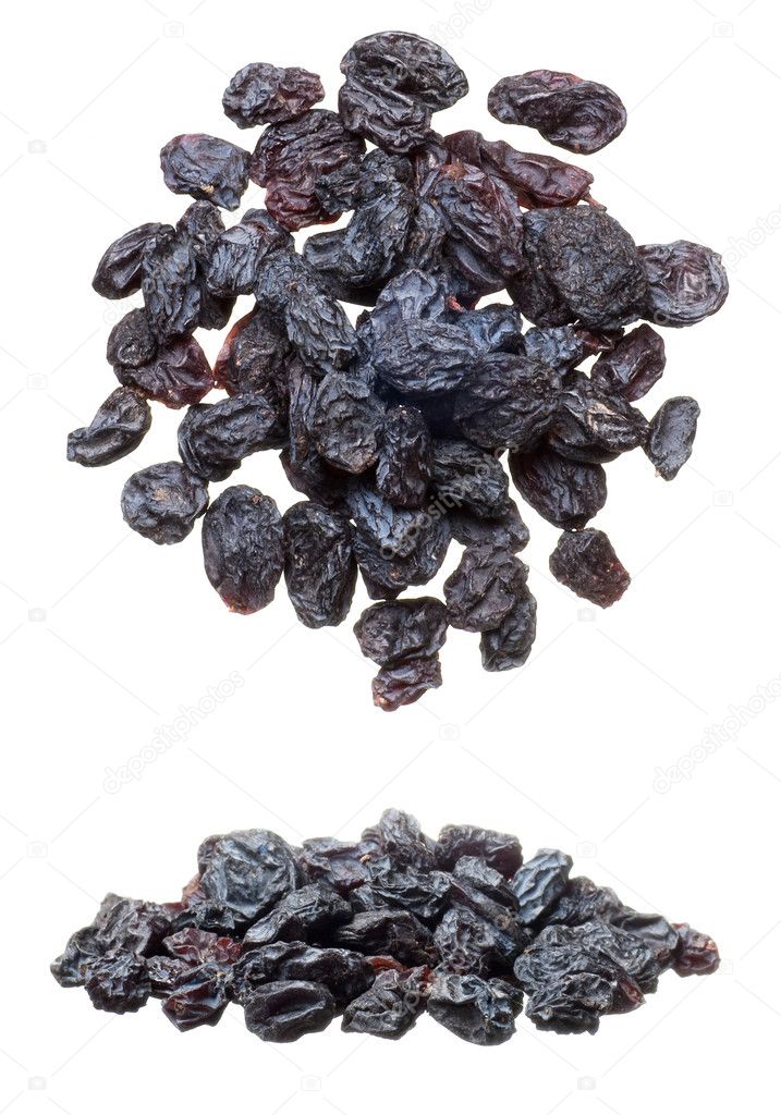 Raisins heap