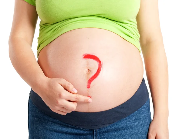 Expecting boy or girl — Stock Photo, Image
