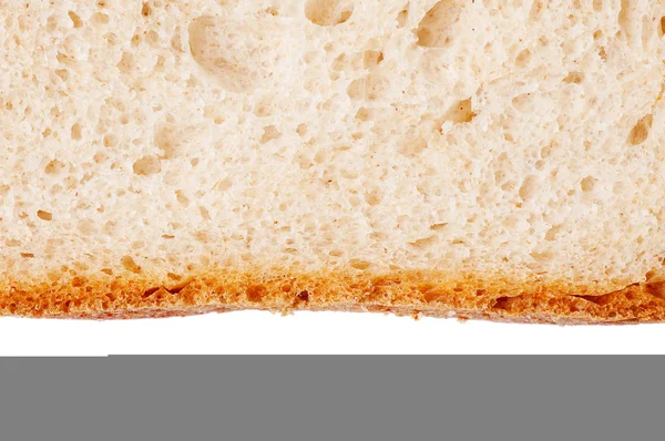 Bread slice with golden crust — Stock Photo, Image