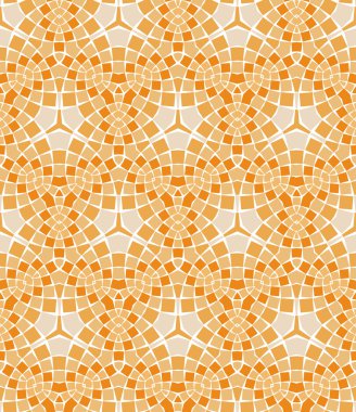 Vector seamless colourful ornamental background made of mosaic. See MORE VECTOR BACKGROUNDS in my portfolio. clipart